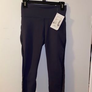 Fabletics high wasted mesh power hold leggings